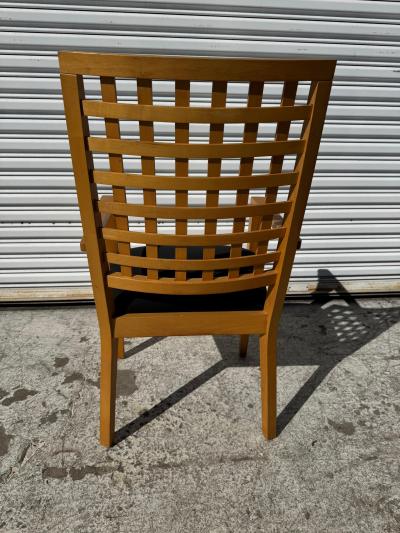 Maple w Lattice Back Maple Armchair by Shermag Inc Of Canada