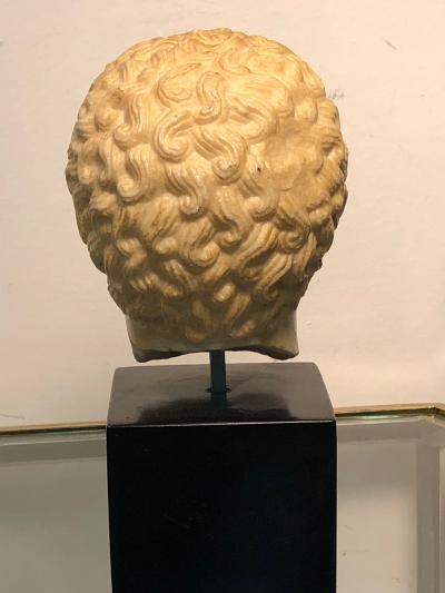 Marble Classical Head of a Roman 19th century