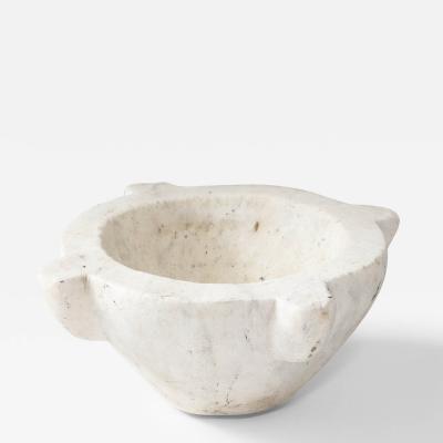 Marble Mortar France 19th Century