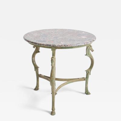 Marble Top Center Table