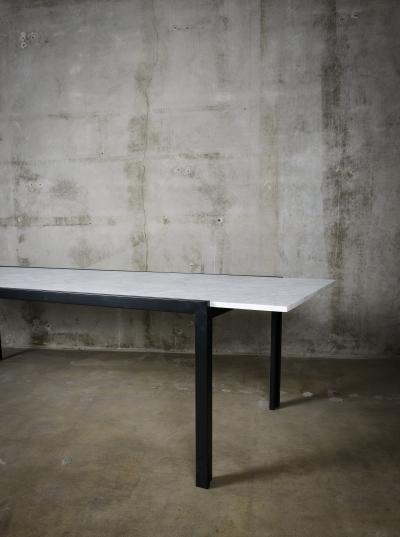 Marble Top Dining Table