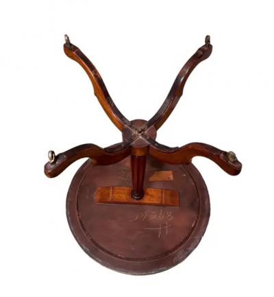 Marble Top Mahogany Table