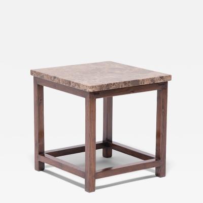 Marble Top Square Table