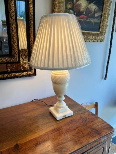 Marble Urn Form Lamp