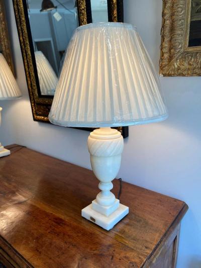 Marble Urn Form Lamp
