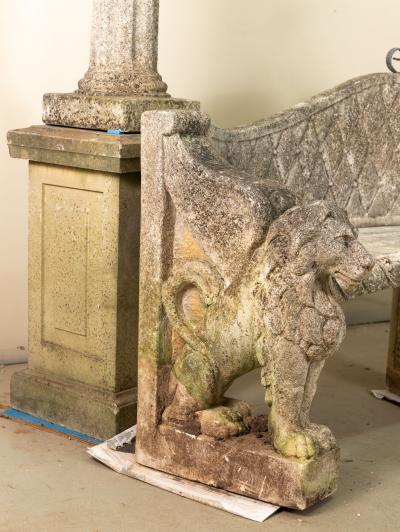 Marble di Latte Garden Loggia Italy Late 20th Century