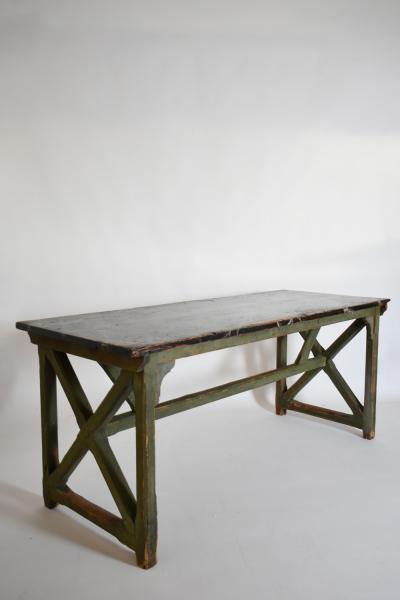 Marble trompe loeil console table 1920s 