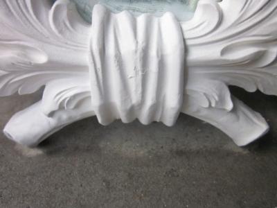 Marc Bankowsky Large Polyester Plaster Mirror After Marc Bankowsky