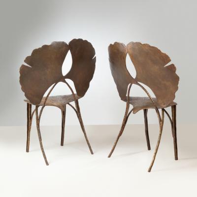 Marc Bankowsky Pair of chairs