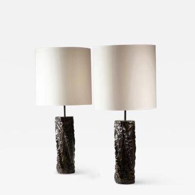 Marc Bankowsky Pair of lamps