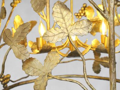 Marc Bankowsky Vines Pendant lighting in gilded bronze by Marc Bankowsky