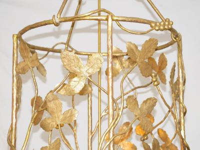 Marc Bankowsky Vines Pendant lighting in gilded bronze by Marc Bankowsky