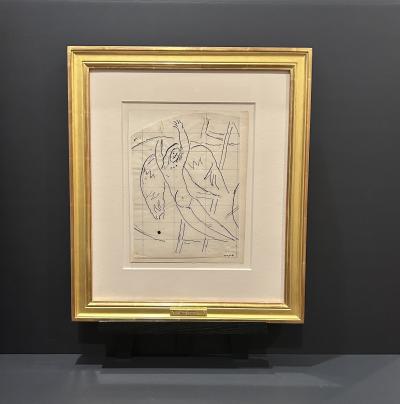 Marc Chagall Marc Chagall 1887 1985 Etude pour Jacob Pen and india ink on tracing paper 