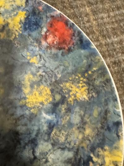 Marc Chagall SUITE OF 12 CHAGALL CERAMIC PLATES BY GEORG JENSEN IN ORIGINAL BOXES