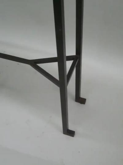 Marc Du Plantier 2 French Midcentury Modern Neoclassical Consoles in the Style of Marc Duplantier