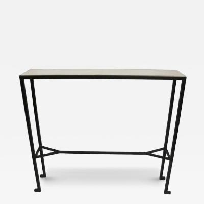 Marc Du Plantier 2 French Midcentury Modern Neoclassical Consoles in the Style of Marc Duplantier
