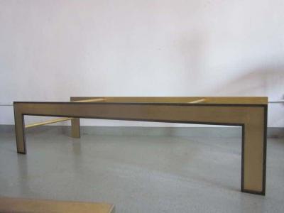 Marc Du Plantier Large French Mid Century Style Coffee Table from a Design by Marc Duplantier