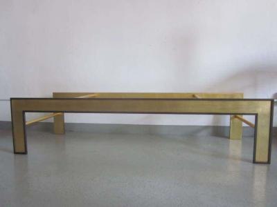 Marc Du Plantier Large French Mid Century Style Coffee Table from a Design by Marc Duplantier