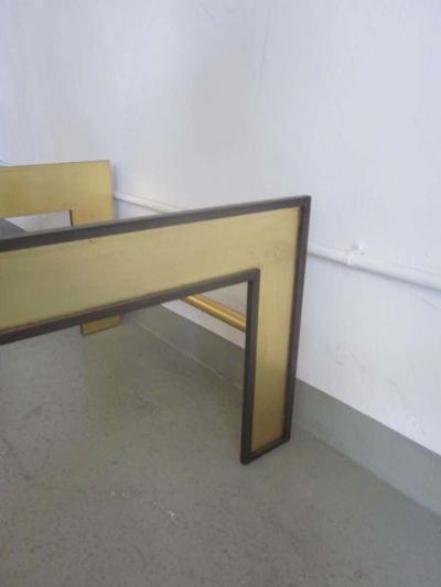 Marc Du Plantier Large French Mid Century Style Coffee Table from a Design by Marc Duplantier