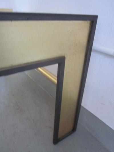 Marc Du Plantier Large French Mid Century Style Coffee Table from a Design by Marc Duplantier