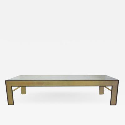 Marc Du Plantier Large French Mid Century Style Coffee Table from a Design by Marc Duplantier