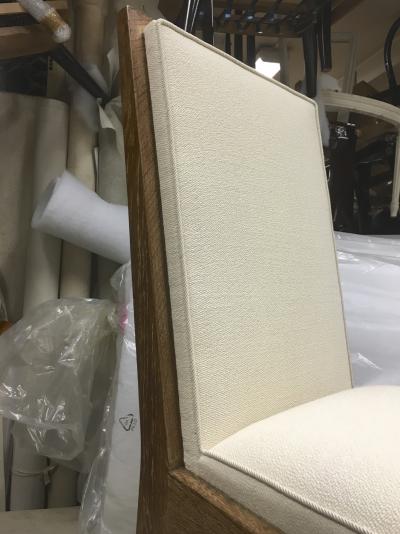 Marc Du Plantier Marc Duplantier Rare Set of 6 Oak Dining Chairs