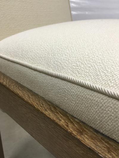 Marc Du Plantier Marc Duplantier Rare Set of 6 Oak Dining Chairs