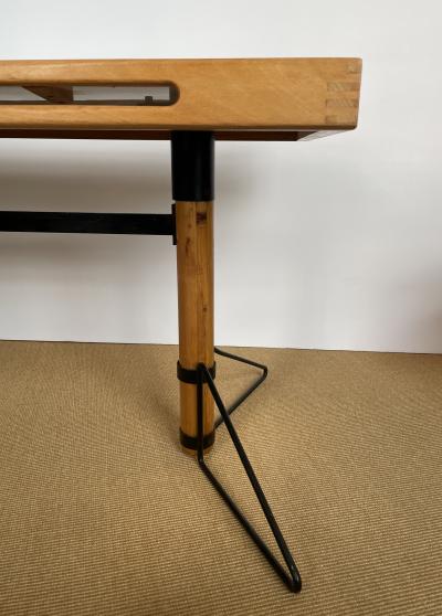 Marc Held Marc Held Dining Table Set with 6 Chairs Edited by Maison Bessi re 1983