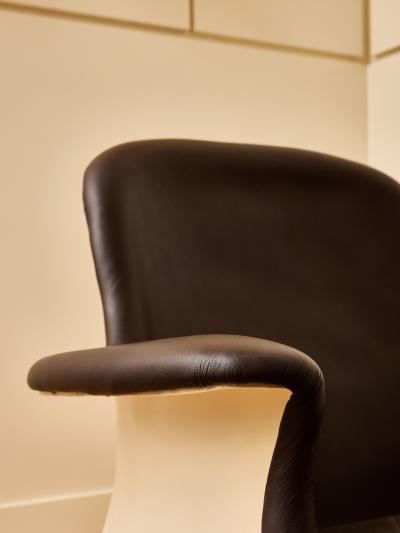 Marc Held Marc Held Pair of Culbuto Armchairs
