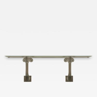 Marc Lalique French Wall Bracket Console Table