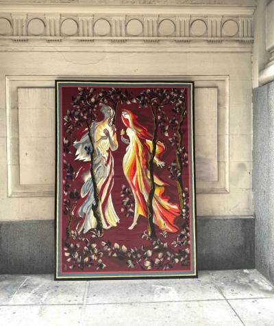 Marc Saint Sa ns The Foolish Virgins Aubusson Tapestry