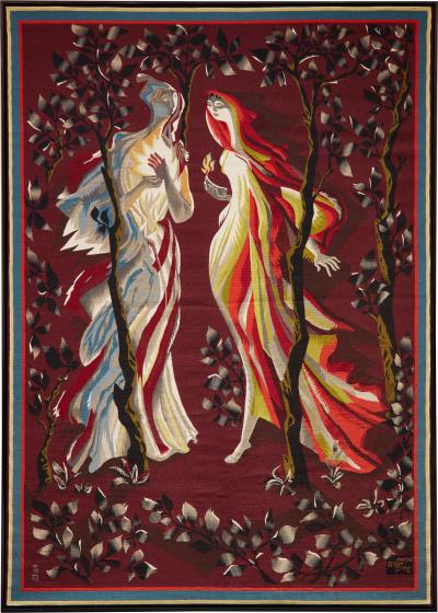 Marc Saint Sa ns The Foolish Virgins Aubusson Tapestry