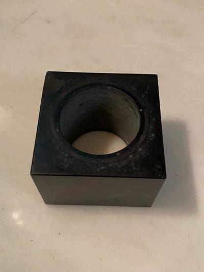 Marcel Andre Bouraine FRENCH ART DECO MARIBOU STORK ELECTRIC LIGHTER IN THE MANNER OF MARCEL BOURAINE