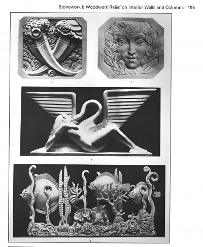 Marcel Andre Bouraine Marcel Bouraine Turbot Illuminated Sculpture Art Deco Underwater Scene