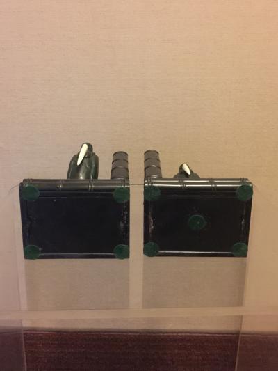 Marcel Andre Bouraine PAIR OF ART DECO MARCEL ANDRE BOURAINE MARIBOU STORK BOOKENDS