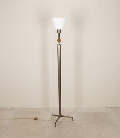 Marcel Asselbur French Jules Leleu Floor Lamp by Asselbur from Villa Medy Roc Cap dAntibes