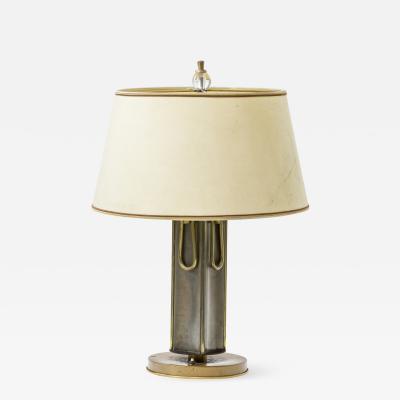 Marcel Asselbur Marcel Asselbur metal table lamp with 4 rings