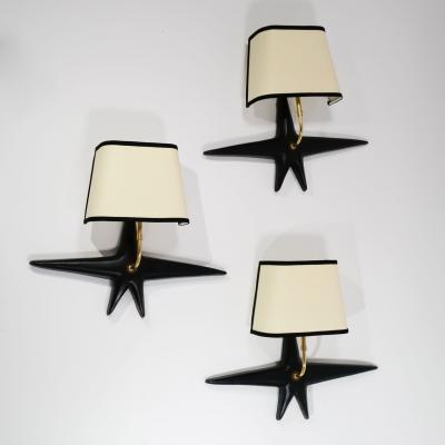 Marcel Asselbur Rare Etoiles wall lights