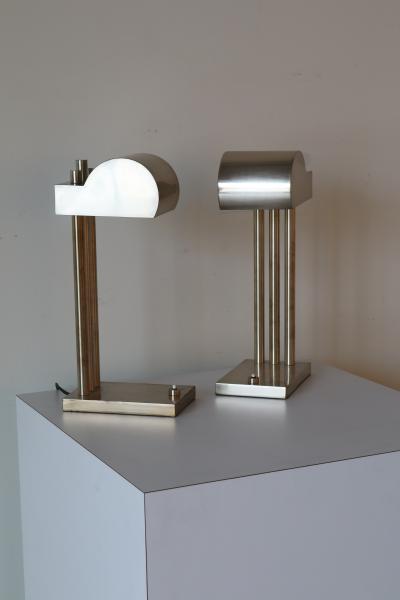 Marcel Breuer Bauhaus Brass Table Lamps 1925 Marcel Breuer