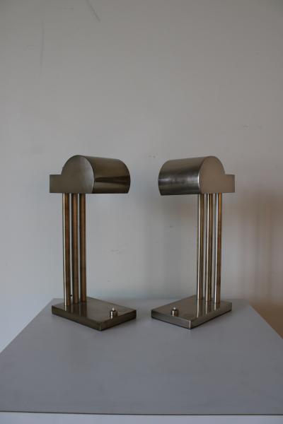 Marcel Breuer Bauhaus Brass Table Lamps 1925 Marcel Breuer