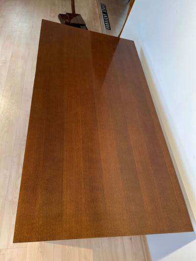 Marcel Breuer Bauhaus Desk by M cke Melder Steeltubes and Oak Veneer Czech circa 1940