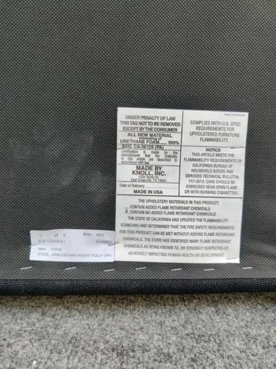 Marcel Breuer Four 4 NIB Cesca Bar Stools Marcel Breuer Knoll Chromed Steel Upholstery