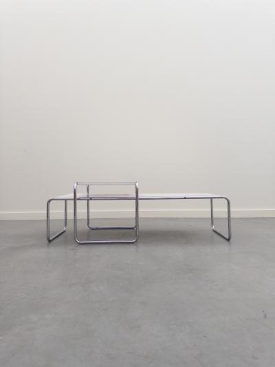 Marcel Breuer Laccio coffee table by Marcel Breuer for Gavina 1970s