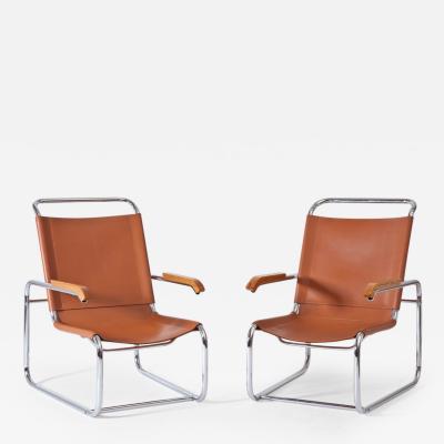 Marcel Breuer Marcel Breuer B 35 Lounge Chairs