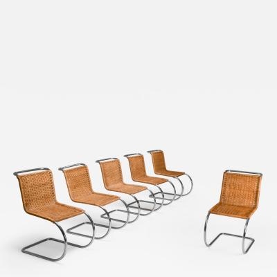 Marcel Breuer Marcel Breuer Bauhaus Dining Chairs for Thonet 1970s