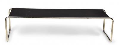 Marcel Breuer Marcel Breuer For Gavina Knoll InternationalBlack Mica Laccio Coffee Table