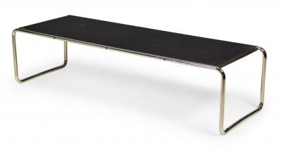 Marcel Breuer Marcel Breuer For Gavina Knoll InternationalBlack Mica Laccio Coffee Table