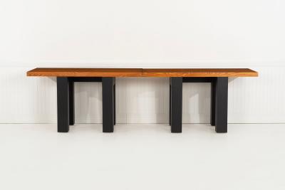 Marcel Breuer Pair of After Marcel Breuer Console Tables Stillman Collection 1970c
