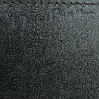 Marcel Breuer Pair of Black Leather Wassily Chairs by Marcel Breuer