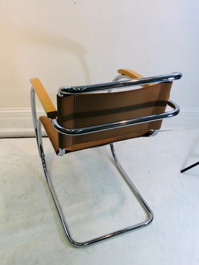 Marcel Breuer Vintage Cantilever Chair by Marcel Breuer for Thonet Model S533